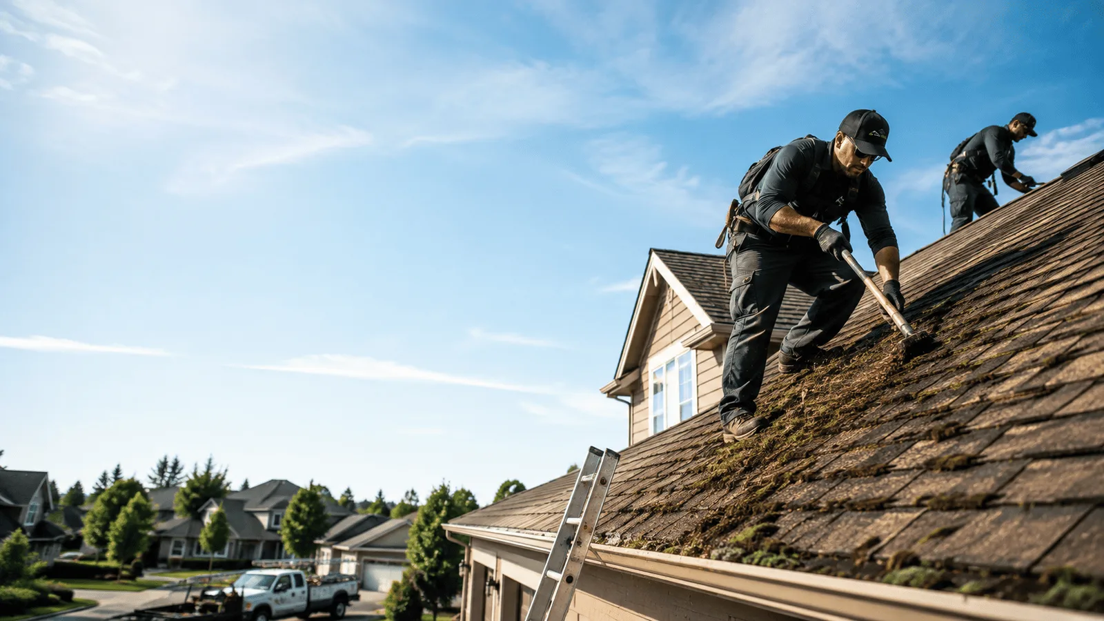 Roof Moss Removal in Floyds Knobs, IN near me